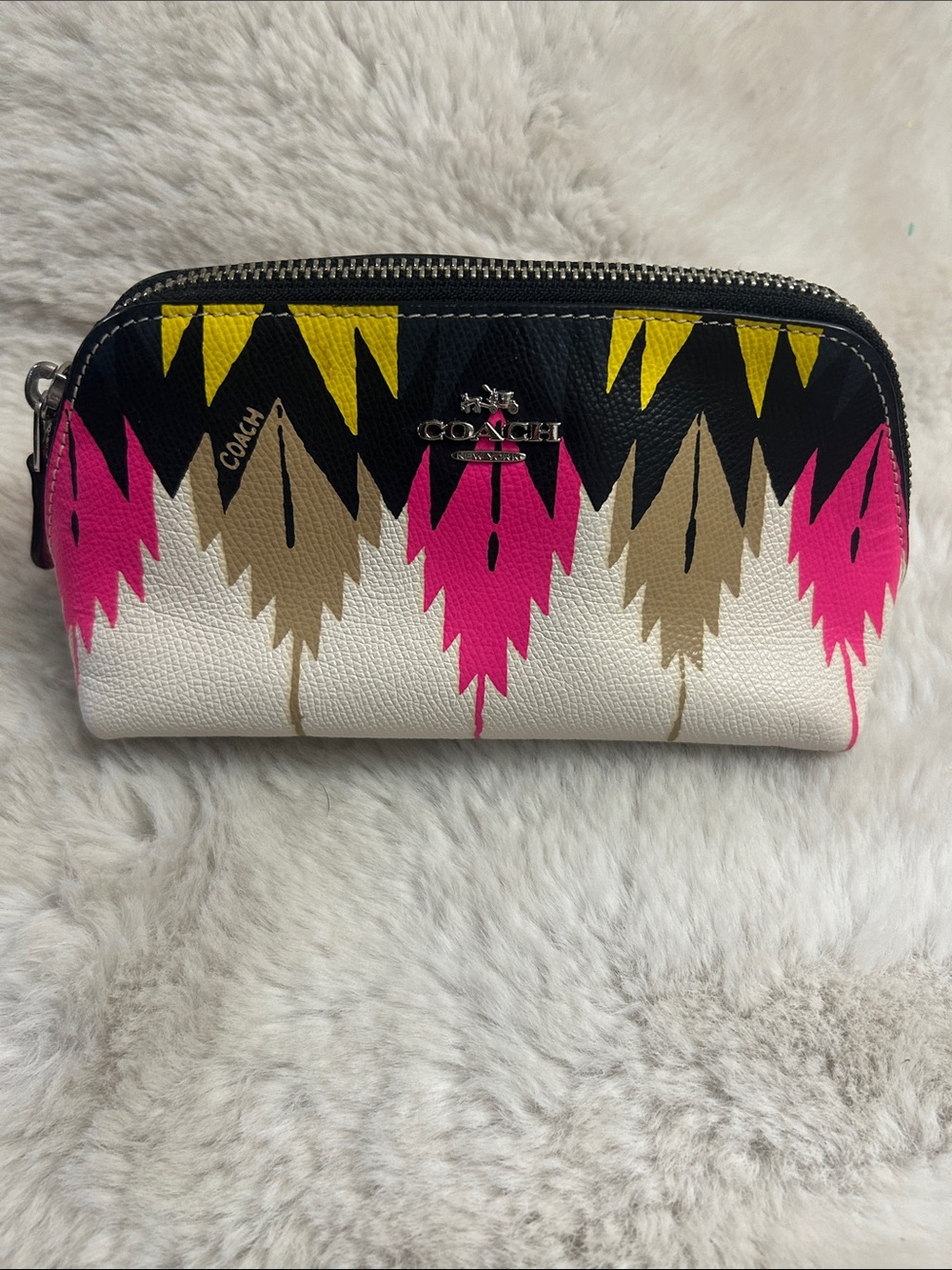 Coach limited edition for Coachella boho leather pouch